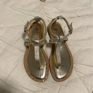 Metallic Sandals